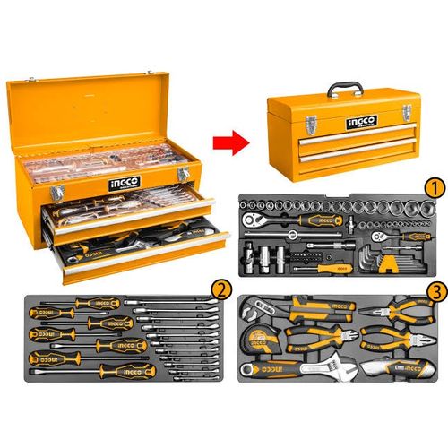 Ingco 97 Pcs Tool Chest Set