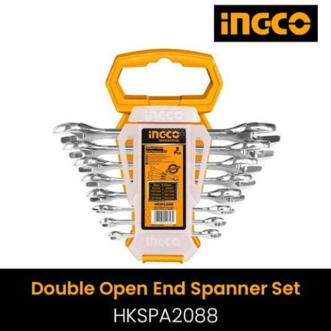 Ingco Double Open End Spanner Set