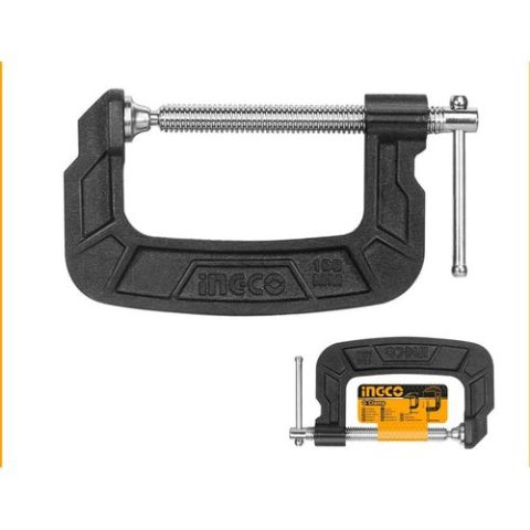 Ingco G Clamp Cast Iron 4" / 5" / 6"