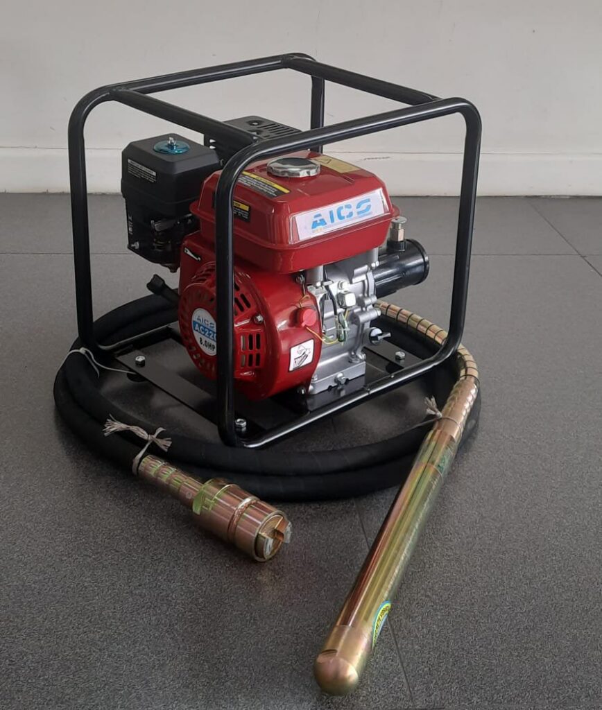 AICO Concrete Vibrator With Rock Type Poker