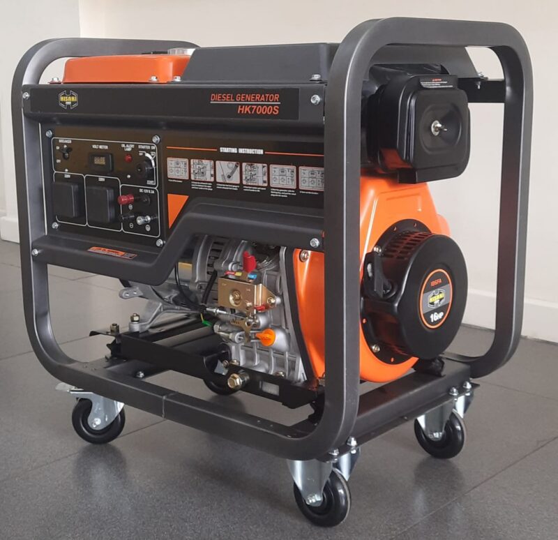 7Kva Air-cooled Petrol Powered Generator