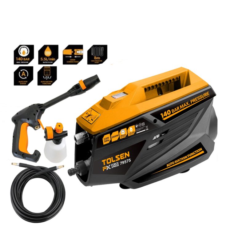 Tolsen high pressure washer 2000w
