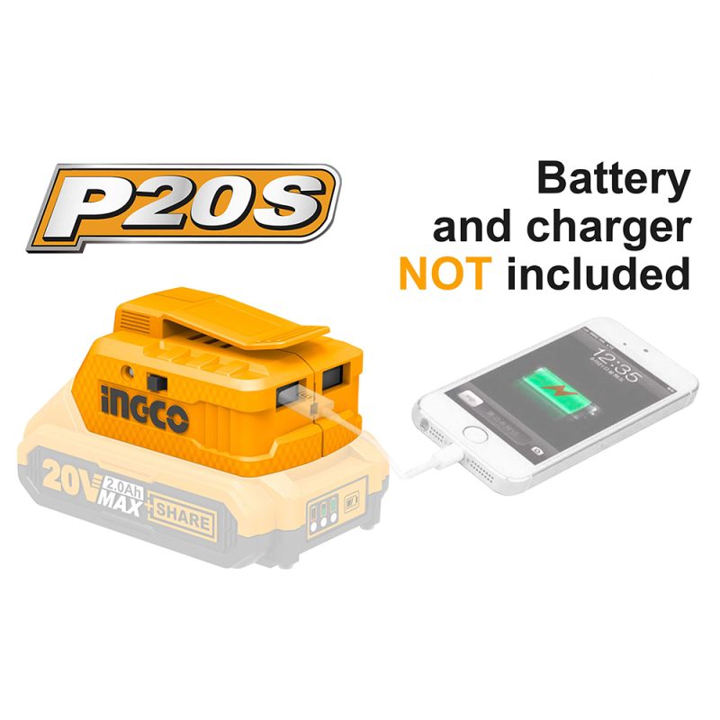 Lithium‑Ion USB-A Charger Ingco